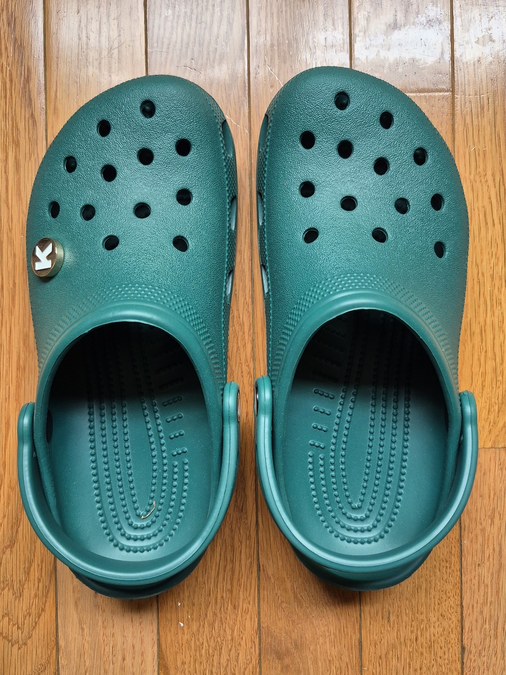 Emerald Green Crocs - Nearly New!